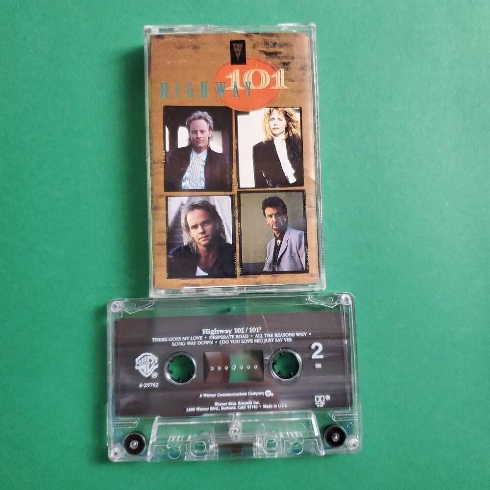 Highway 101 Self-Titled Cassette 1988 Warner Bros